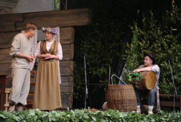 Amateurtheater. Open-Air-Aufführungen