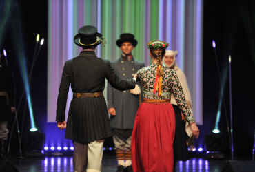 Parade of Latvian Folk Costumes "In Moonlight"