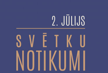 2. jūlijs - trešā Svētku diena: svētku gājiens, dalībnieku atklāšanas koncerts un gadatirgus Vērmanes dārzā